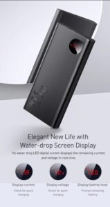 baseus adaman 22.5w 20000mah quick charge power bank