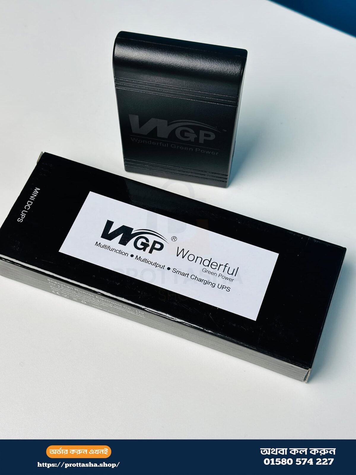 WGP mini UPS 5/9/12V (8,800mAh)- 1 Year Warranty – Black Color