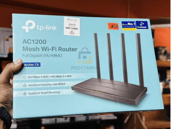 TP-Link-Archer-C6-AC1200-1200mbps-MU-MIMO-Gigabit-Router