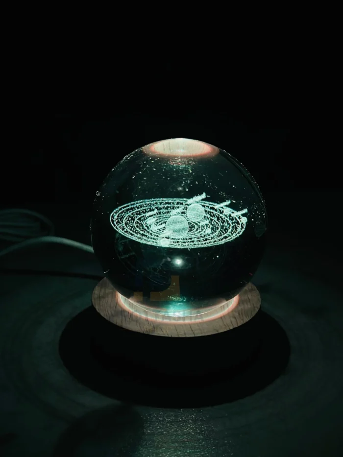 3D Color Changing LED Crystal Ball