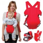 Baby Carrier Comfort Bag – 4 Position Adjustable | Red | Prottasha Shop BD